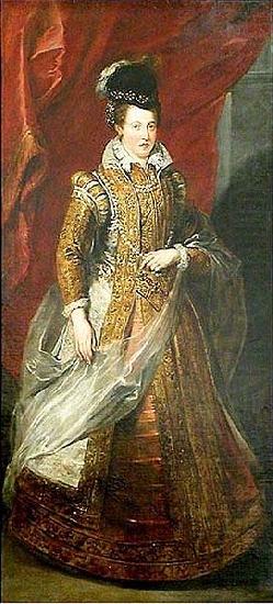 Portrait of Johanna of Austria 1621-1625, Peter Paul Rubens